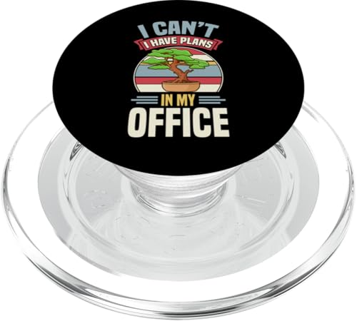 Bonsai-Humor Ich kann keine Pläne in meinem Büro haben PopSockets PopGrip für MagSafe Bonsai-Humor Ich kann keine Pläne in meinem Büro haben PopSockets PopGrip für MagSafe von Buddhist Zen Garden Outdoor Bonsai Tree Art Merch