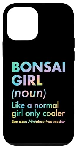 Bonsai-Mädchen-Definition Wie ein normales Mädchen, nur cooler Hülle für iPhone 12 mini von Buddhist Zen Garden Outdoor Bonsai Tree Art Merch