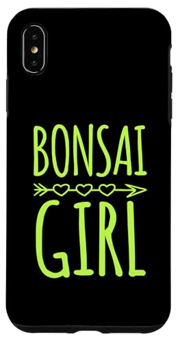 Bonsai-Mädchen mit böhmischen Stil Herz Pfeil Grafik Hülle für iPhone XS Max von Buddhist Zen Garden Outdoor Bonsai Tree Art Merch