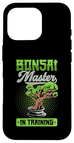 Bonsai Master In Training Bonsai Baumgärtner Hülle für iPhone 16 Pro von Buddhist Zen Garden Outdoor Bonsai Tree Art Merch