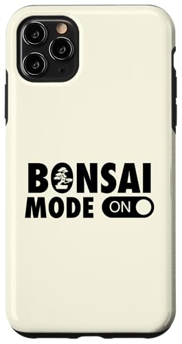 Bonsai-Modus an Hülle für iPhone 11 Pro Max von Buddhist Zen Garden Outdoor Bonsai Tree Art Merch