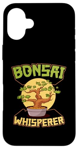 Bonsai Whisperer Japanischer Bonsai-Baumgärtner Hülle für iPhone 16 Plus von Buddhist Zen Garden Outdoor Bonsai Tree Art Merch