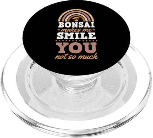 Bonsai bringt mich zum Lächeln Du nicht so sehr Bohemian Rainbow PopSockets PopGrip für MagSafe Bonsai bringt mich zum Lächeln Du nicht so sehr Bohemian Rainbow PopSockets PopGrip für MagSafe von Buddhist Zen Garden Outdoor Bonsai Tree Art Merch