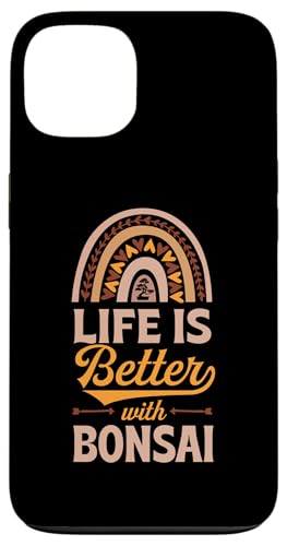 Das Leben ist besser mit Bonsai Bohemian Rainbow Trendy Boho Hülle für iPhone 13 Das Leben ist besser mit Bonsai Bohemian Rainbow Trendy Boho Hülle für iPhone 13 von Buddhist Zen Garden Outdoor Bonsai Tree Art Merch