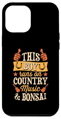 Dieser Junge läuft auf Country-Musik und Bonsai Hülle für iPhone 12 Pro Max Dieser Junge läuft auf Country-Musik und Bonsai Hülle für iPhone 12 Pro Max von Buddhist Zen Garden Outdoor Bonsai Tree Art Merch