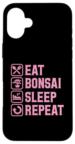 Eat Bonsai Sleep Repeat Einfache Bonsai-Grafik Hülle für iPhone 16 Plus Eat Bonsai Sleep Repeat Einfache Bonsai-Grafik Hülle für iPhone 16 Plus von Buddhist Zen Garden Outdoor Bonsai Tree Art Merch
