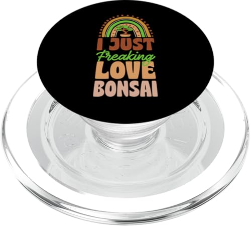 I Just Freaking Love Bonsai Bohemian Rainbow Trendy Boho PopSockets PopGrip für MagSafe I Just Freaking Love Bonsai Bohemian Rainbow Trendy Boho PopSockets PopGrip für MagSafe von Buddhist Zen Garden Outdoor Bonsai Tree Art Merch