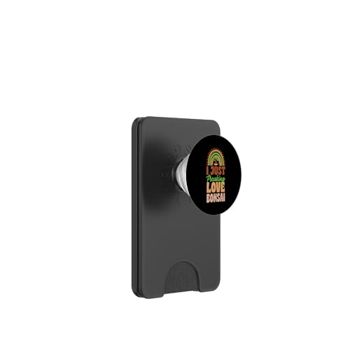 I Just Freaking Love Bonsai Bohemian Rainbow Trendy Boho PopSockets PopWallet für MagSafe I Just Freaking Love Bonsai Bohemian Rainbow Trendy Boho PopSockets PopWallet für MagSafe von Buddhist Zen Garden Outdoor Bonsai Tree Art Merch