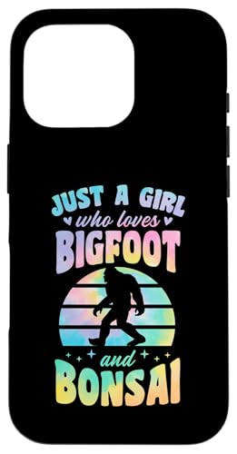 Just A Girl Who Loves Bigfoot And Bonsai Retro 70er Jahre Stil Hülle für iPhone 16 Pro Just A Girl Who Loves Bigfoot And Bonsai Retro 70er Jahre Stil Hülle für iPhone 16 Pro von Buddhist Zen Garden Outdoor Bonsai Tree Art Merch