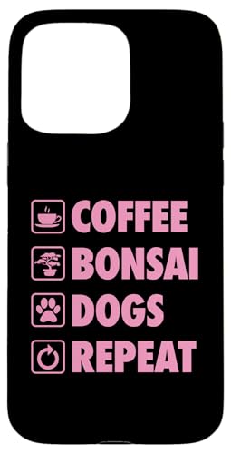 Kaffee-Bonsai-Hunde wiederholen einfaches Bonsai-Gartenleben Hülle für iPhone 15 Pro Max Kaffee-Bonsai-Hunde wiederholen einfaches Bonsai-Gartenleben Hülle für iPhone 15 Pro Max von Buddhist Zen Garden Outdoor Bonsai Tree Art Merch