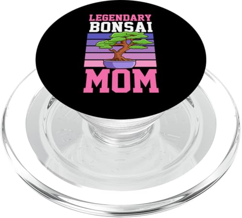 Legendäre Bonsai Mama 70er Jahre Retro Stil Bonsai Mama PopSockets PopGrip für MagSafe Legendäre Bonsai Mama 70er Jahre Retro Stil Bonsai Mama PopSockets PopGrip für MagSafe von Buddhist Zen Garden Outdoor Bonsai Tree Art Merch