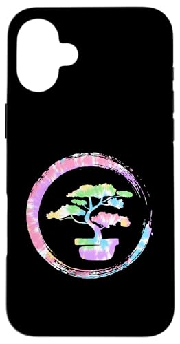 Minimalistischer japanischer Bonsai-Gärtner, traditioneller Bonsai-Baum Hülle für iPhone 16 Plus von Buddhist Zen Garden Outdoor Bonsai Tree Art Merch