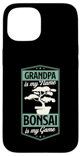 Opa ist mein Name Bonsai ist mein Spiel Großvater Hülle für iPhone 15 Opa ist mein Name Bonsai ist mein Spiel Großvater Hülle für iPhone 15 von Buddhist Zen Garden Outdoor Bonsai Tree Art Merch
