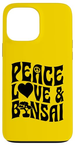 Retro-Ästhetik von Peace Love And Bonsai Hülle für iPhone 13 Pro Max Retro-Ästhetik von Peace Love And Bonsai Hülle für iPhone 13 Pro Max von Buddhist Zen Garden Outdoor Bonsai Tree Art Merch