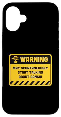 Warnung kann spontan beginnen, über Bonsai zu sprechen Hülle für iPhone 16 Plus Warnung kann spontan beginnen, über Bonsai zu sprechen Hülle für iPhone 16 Plus von Buddhist Zen Garden Outdoor Bonsai Tree Art Merch