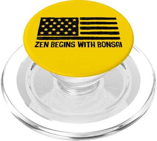 Zen beginnt mit Bonsai Patriotische amerikanische Flagge USA PopSockets PopGrip für MagSafe Zen beginnt mit Bonsai Patriotische amerikanische Flagge USA PopSockets PopGrip für MagSafe von Buddhist Zen Garden Outdoor Bonsai Tree Art Merch