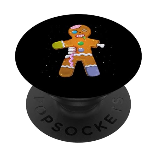 Zombie Weihnachten Lebkuchenmann Gruselige Xmas Krampus Cookie PopSockets Klebender PopGrip Zombie Weihnachten Lebkuchenmann Gruselige Xmas Krampus Cookie PopSockets Klebender PopGrip von Buddy Tees