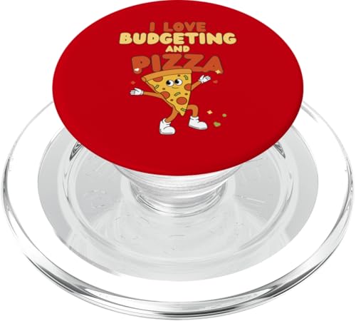 Budgetdesign, ich liebe Budgetierung und Pizza PopSockets PopGrip für MagSafe von Budgeting Stuff
