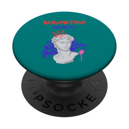 Budgeting Royalty Griechische Statue PopSockets Klebender PopGrip von Budgeting Stuff