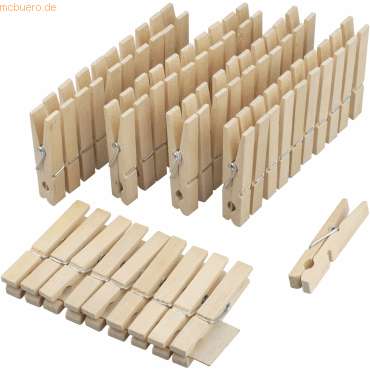 Bümag Wäscheklammern 7601 Holz 50 Stück Bümag Wäscheklammern 7601 Holz 50 Stück von Bümag