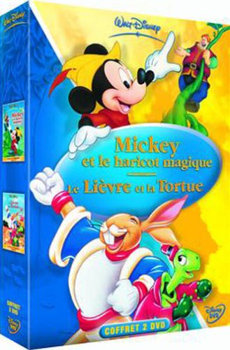 Coffret Contes et Légendes 2 DVD : Mickey et le haricot magique / Le Lièvre et la tortue [FR Import] von Buena Vista Home Entertainement