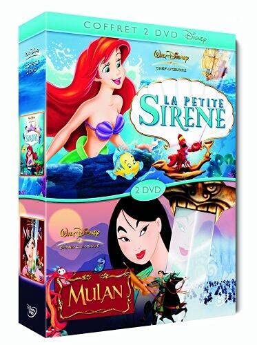 La Petite sirène / Mulan - Bipack 2 DVD [FR Import] von Buena Vista Home Entertainement