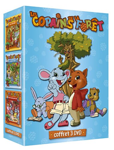 Les copains de la forêt : Le pique-nique / Les vrais amis / Frère et soeur pour la vie - Coffret 3 DVD [FR Import] von Buena Vista Home Entertainement