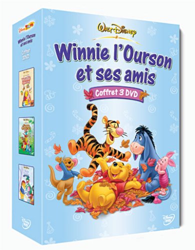 Winnie l'ourson et ses amis, Vol.1 : Les aventures de Winnie l'ourson / Les aventures de Petit Gourou / Joyeux Noël Winnie - Coffret 3 DVD [FR Import] von Buena Vista Home Entertainement