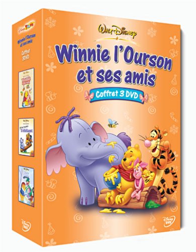 Winnie l'ourson et ses amis, Vol.2 : Les aventures de Winnie l'ourson / Winnie l'ourson et l'éfélant / Joyeux Noël Winnie - Coffret 3 DVD [FR Import] von Buena Vista Home Entertainement
