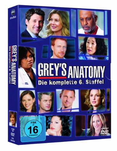 Grey's Anatomy - Staffel 6 [6 DVDs] von Buena Vista Home Entertainment