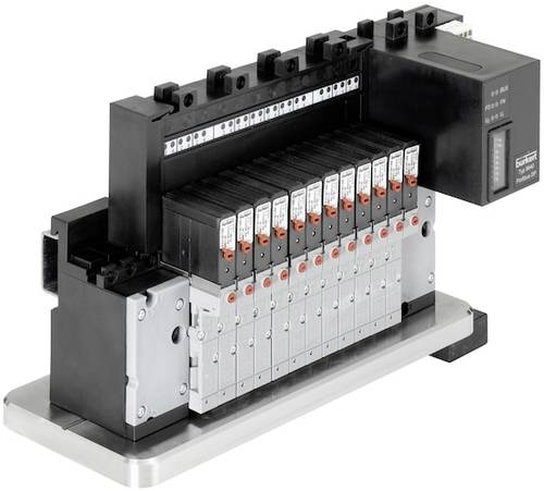 Bürkert 8640 230154 Ventilinsel 24x (2x 3/2) Ventilfunktion NC Ansteuerung (Pneumatik) Profibus DPV von Bürkert