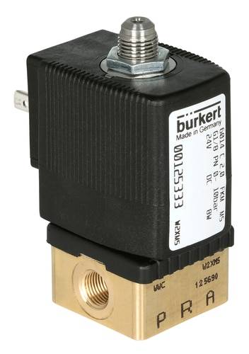 Bürkert Direktgesteuertes Ventil 125348 6014 24 V/DC Gehäusematerial Messing Dichtungsmaterial FKM Bürkert Direktgesteuertes Ventil 125348 6014 24 V/DC Gehäusematerial Messing Dichtungsmaterial FKM von Bürkert