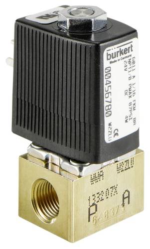 Bürkert Direktgesteuertes Ventil 134071 6011 24 V/DC G 1/8 Muffe Nennweite (Details) 1.6mm 1St. von Bürkert