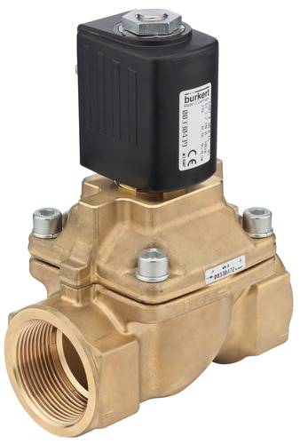 Bürkert Kolbenventil 348890 6407 24V NPT 1 Muffe Nennweite (Details) 25mm Zwangsgesteuert 1St. von Bürkert