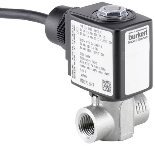 Bürkert Kolbenventil 349324 6240 230V G 1/4 Nennweite (Details) 6mm Zwangsgesteuert 1St. von Bürkert