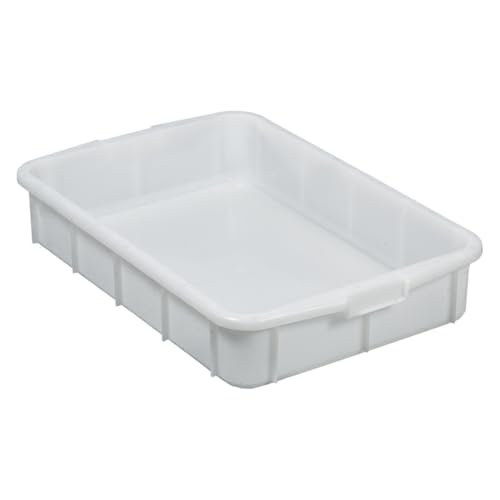 Bürkle HDPE Allzweck-Lagerbehälter, Weiß, 29L Kapazität, 660mm Länge, 450mm Breite, 130mm Höhe von Bürkle