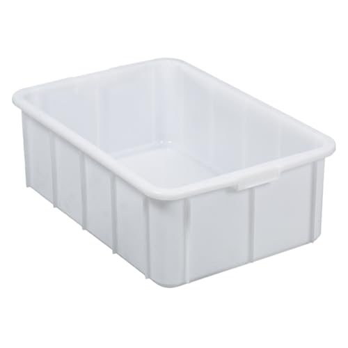 Bürkle HDPE Allzweck-Lagerbehälter, Weiß, 48L Kapazität, 660mm Länge, 450mm Breite, 220mm Höhe von Bürkle
