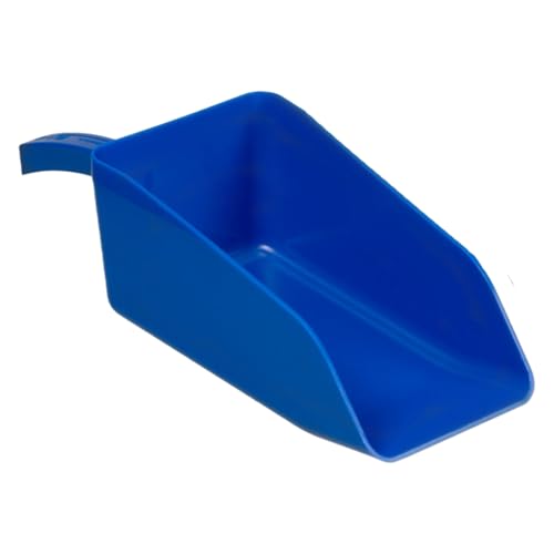 Bürkle Polystyrol Lebensmittelschaufel, Sterilisiert, Blau, 2000 ml Kapazität, 381 mm Länge, 10 Stück von Bürkle