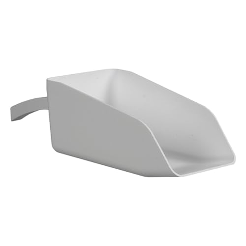 Bürkle Polystyrol Probenschaufel ohne Deckel, Sterilisiert, Weiß, 2000 ml Kapazität, 381 mm Länge, 10 Stück von Bürkle