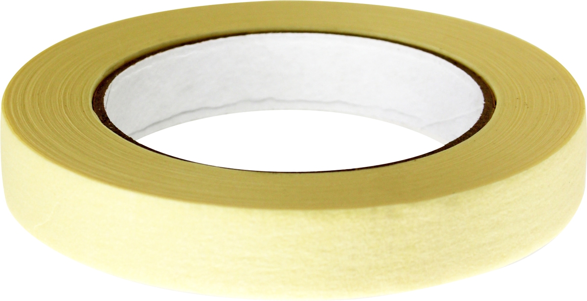 HEIMPROFI Flachkrepp Abdeckklebeband, 50 m x 19 mm HEIMPROFI Flachkrepp Abdeckklebeband, 50 m x 19 mm von Bürstenmann GmbH
