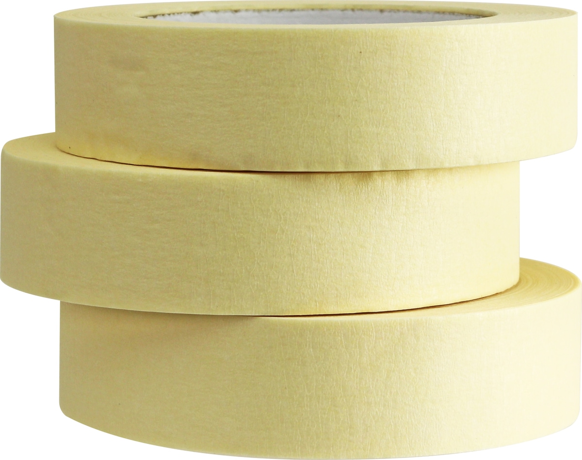 HEIMPROFI Flachkrepp Abdeckklebeband, 50 m x 30 mm, 3er Set HEIMPROFI Flachkrepp Abdeckklebeband, 50 m x 30 mm, 3er Set von Bürstenmann GmbH