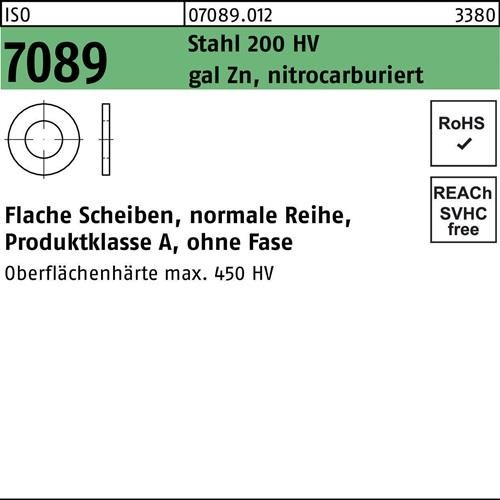 50 Stk. Bufab Unterlegscheibe ISO 7089 o.Fase 39 Stahl 200 HV galv.verz. 50 Stk. Bufab Unterlegscheibe ISO 7089 o.Fase 39 Stahl 200 HV galv.verz. von Bufab