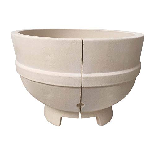 Buffalo AJ371 Keramik-Feuerschale für DR826 Grill, 325 mm x 455 mm x 455 mm von Buffalo