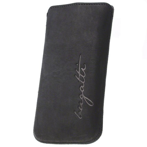 Bugatti PerfectVelvety Handytasche für Galaxy S II schwarz von Bugatti