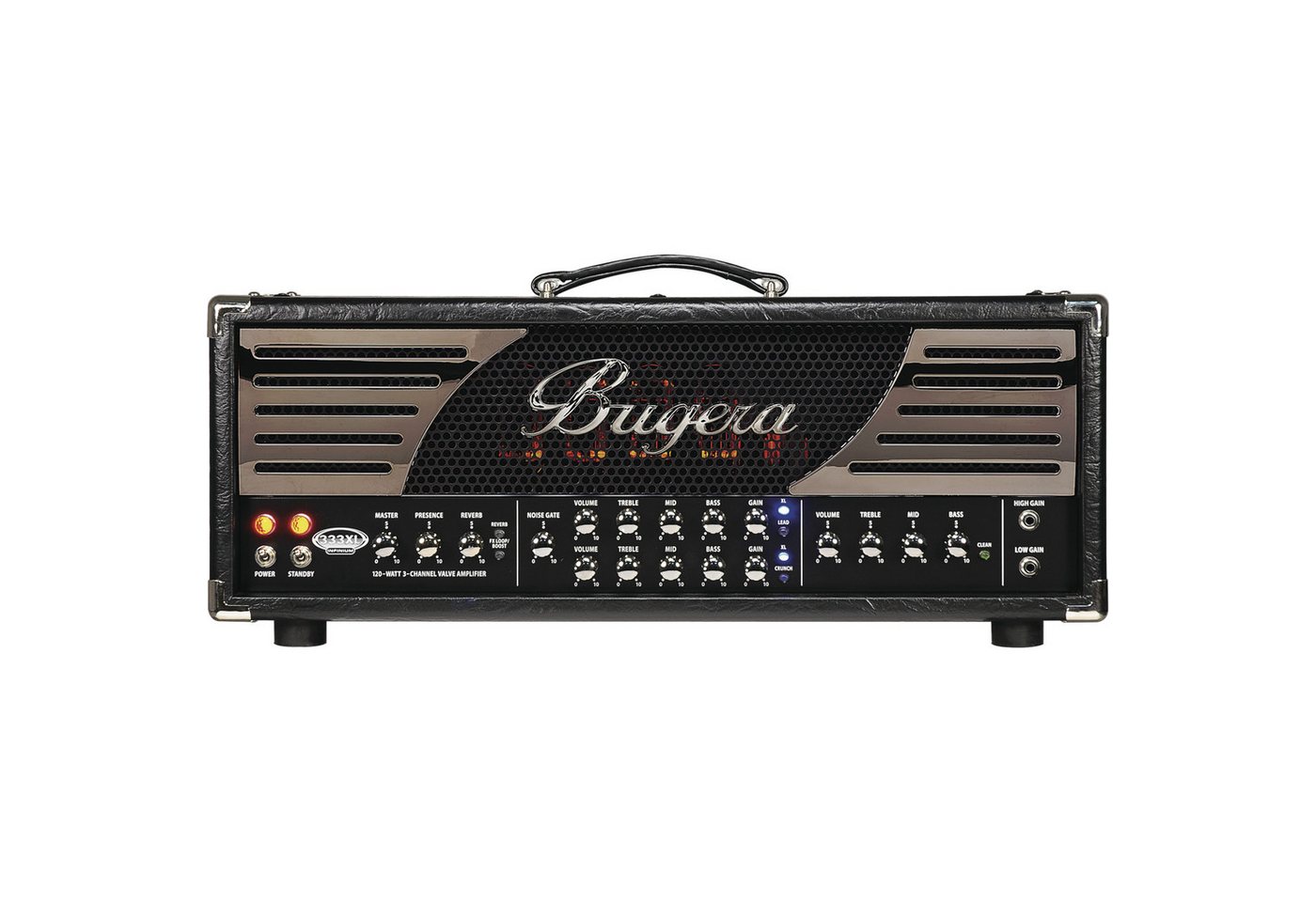 Bugera Verstärker (333XL Infinium Head - Röhren Topteil für E-Gitarre) von Bugera