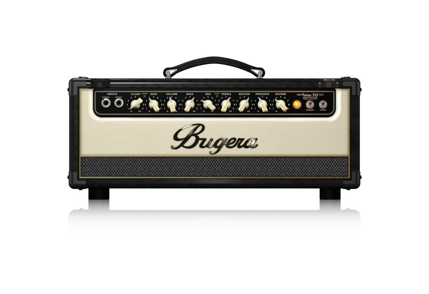Bugera Verstärker (V22 HD Infinium Head - Röhren Topteil für E-Gitarre) von Bugera