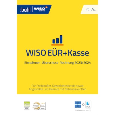 Buhl Data WISO EÜr+Kasse 2024 PC und Mac | Download & Produktschlüssel von Buhl