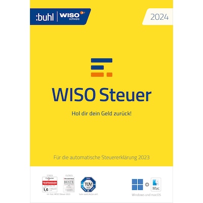 Buhl Data WISO Steuer 2024 | Download & Produktschlüssel von Buhl