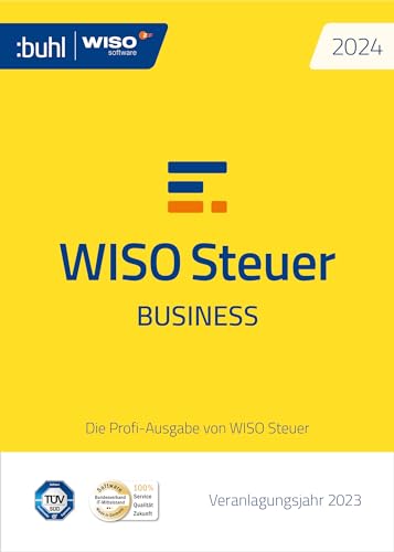 WISO Steuer 2024 | Business | PC Aktivierungscode per Email von Buhl Data Service GmbH