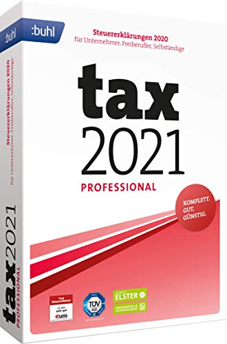 Buhl data service GmbH Tax 2021 Professional (für Steuerjahr 2020 | Standard Verpackung) von Buhl Data Service